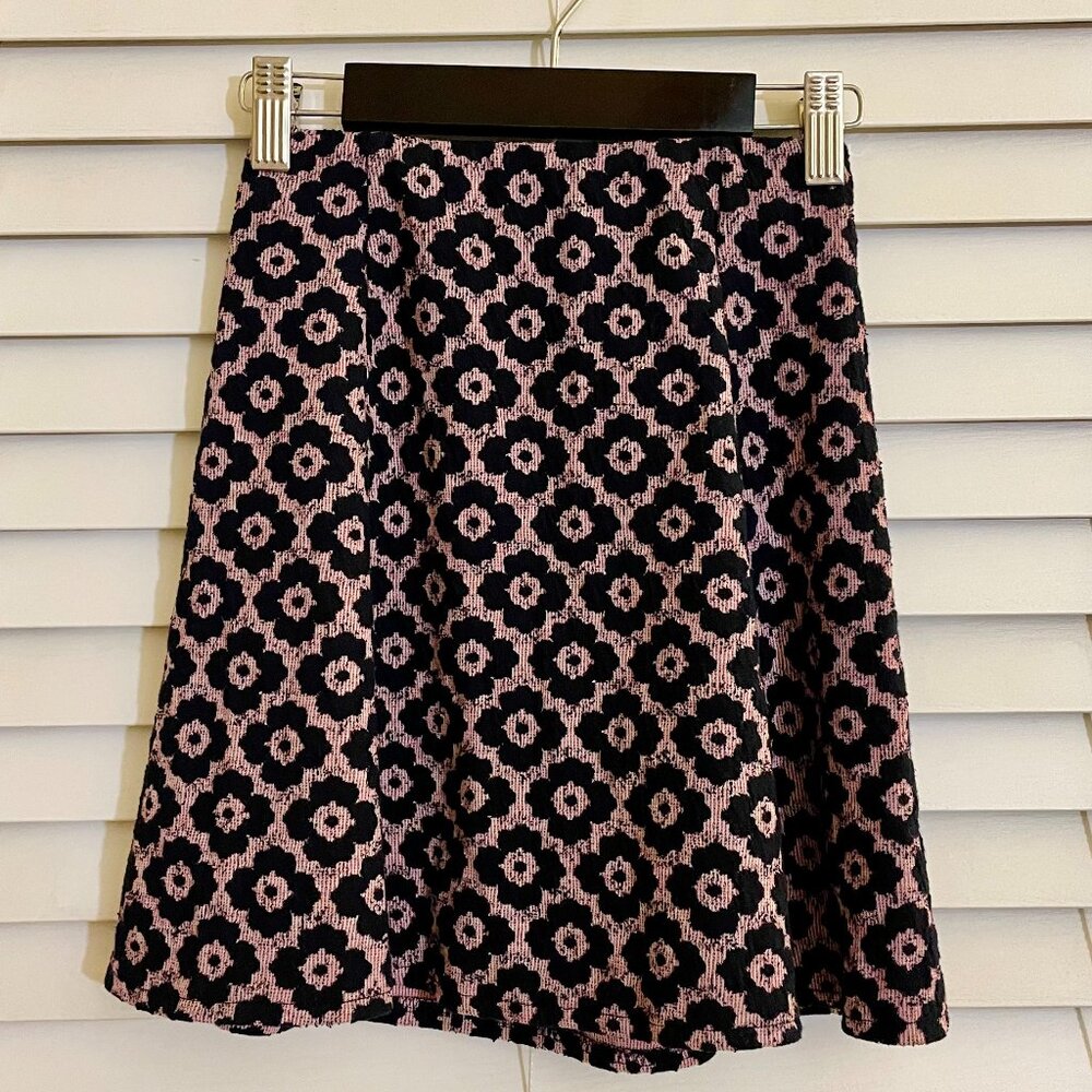 Zara purple floral skirt - size s